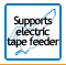 Supports electric tape feeder